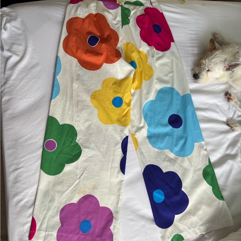 Groovy flower pants